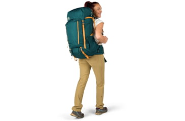 Image of Kelty Nena 60 Backpack - Womens, Deep Teal/Gold, 60 Liter, 22631624DT