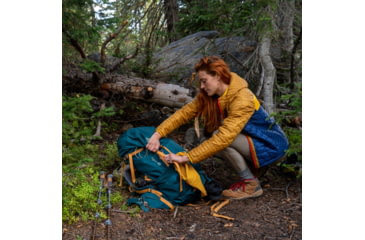 Image of Kelty Nena 60 Backpack - Womens, Deep Teal/Gold, 60 Liter, 22631624DT
