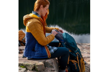 Image of Kelty Nena 60 Backpack - Womens, Deep Teal/Gold, 60 Liter, 22631624DT