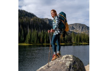 Image of Kelty Nena 60 Backpack - Womens, Deep Teal/Gold, 60 Liter, 22631624DT
