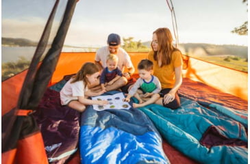 Image of Kelty Rumpus Tent - 4 Person, Malachite/Midnight Navy, 40823321