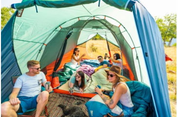 Image of Kelty Rumpus Tent - 6 Person, Malachite/Midnight Navy, 40823421