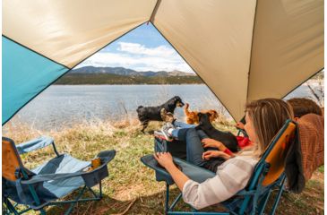 Image of Kelty Sunshade W/Side Wall, Fallen Rock / Hydro, 40816720RK