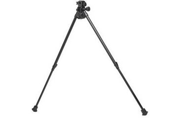Image of Versa-Pod Model 53 15-23in Sitting Bipod w/ Rubber Feet And Universal Adaptor, Black, 150-053