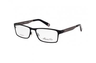 Image of Kenneth Cole KC0204 Eyeglass Frames - Matte Black Frame Color