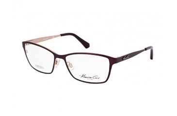 Image of Kenneth Cole KC0206 Eyeglass Frames - Black Frame Color