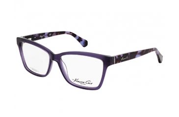 Image of Kenneth Cole KC0207 Eyeglass Frames - Shiny Violet Frame Color
