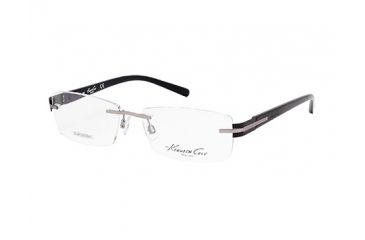Image of Kenneth Cole KC0208 Eyeglass Frames - Matte Black Frame Color