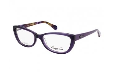 Image of Kenneth Cole KC0211 Eyeglass Frames - Shiny Violet Frame Color