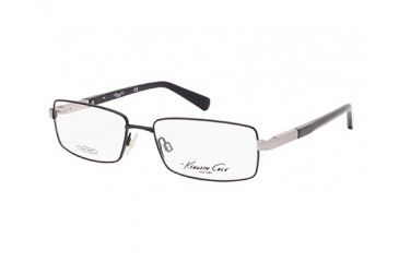 Image of Kenneth Cole KC0213 Eyeglass Frames - Matte Black Frame Color