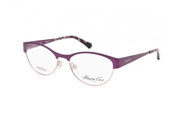 Image of Kenneth Cole KC0215 Eyeglass Frames - Matte Violet Frame Color