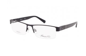 Image of Kenneth Cole KC0217 Eyeglass Frames - Matte Black Frame Color