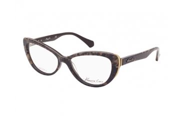 Image of Kenneth Cole KC0219 Eyeglass Frames - Dark Havana Frame Color