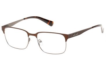 Image of Kenneth Cole KC0229 Eyeglass Frames - Matte Dark Brown Frame Color