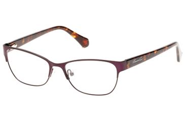 Image of Kenneth Cole KC0232 Eyeglass Frames - Matte Dark Brown Frame Color
