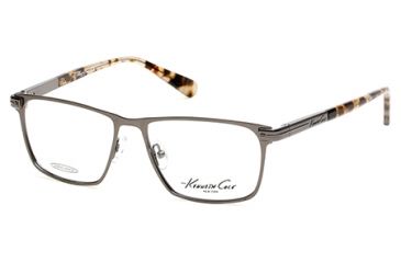 Image of Kenneth Cole KC0239 Eyeglass Frames - Matte Gun Metal Frame Color