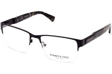 Image of Kenneth Cole KC0268 Eyeglass Frames - Matte Black Frame Color
