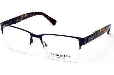 Image of Kenneth Cole KC0268 Eyeglass Frames - Matte Blue Frame Color