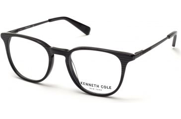 Image of Kenneth Cole KC0273 Eyeglass Frames - Shiny Black Frame Color, Shiny Black Lens Color