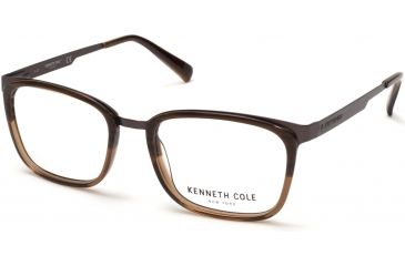 Image of Kenneth Cole KC0274 Eyeglass Frames - Brown Horn Frame Color