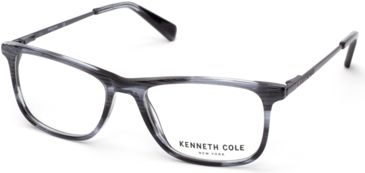 Image of Kenneth Cole KC0277 Eyeglass Frames - Blue Frame Color
