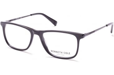 Image of Kenneth Cole KC0277 Eyeglass Frames - Shiny Black Frame Color