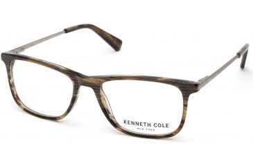 Image of Kenneth Cole KC0277 Eyeglass Frames - Shiny Light Brown Frame Color