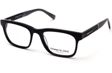 Image of Kenneth Cole KC0278 Eyeglass Frames - Shiny Black Frame Color, Shiny Black Lens Color