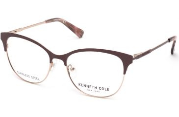 Image of Kenneth Cole KC0281 Eyeglass Frames - Matte Red Frame Color