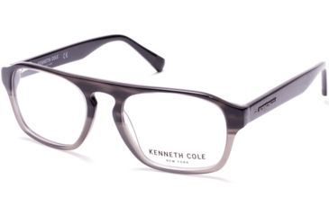 Image of Kenneth Cole KC0285 Eyeglass Frames - Black / Horn Frame Color