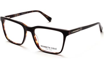 Image of Kenneth Cole KC0290 Eyeglass Frames - Brown Horn Frame Color