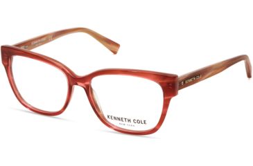 Image of Kenneth Cole KC0296 Eyeglass Frames - Matte Pink Frame Color