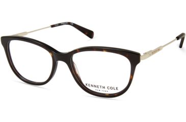 Image of Kenneth Cole KC0298 Eyeglass Frames - Dark Havana Frame Color