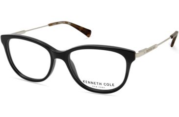 Image of Kenneth Cole KC0298 Eyeglass Frames - Shiny Black Frame Color
