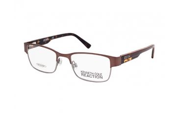 Image of Kenneth Cole KC0747 Eyeglass Frames - Matte Dark Brown Frame Color