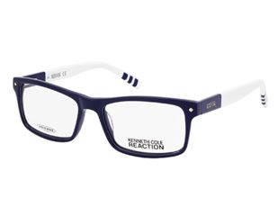 Image of Kenneth Cole KC0754 Eyeglass Frames - Shiny Blue Frame Color