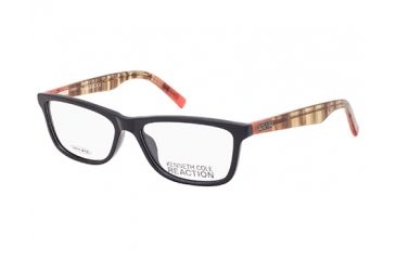 Image of Kenneth Cole KC0757 Eyeglass Frames - Shiny Black Frame Color