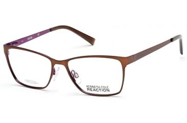 Image of Kenneth Cole KC0761 Eyeglass Frames - Dark Brown Frame Color