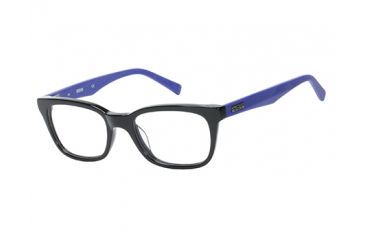 Image of Kenneth Cole KC0763 Eyeglass Frames - Shiny Black Frame Color