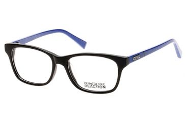 Image of Kenneth Cole KC0776 Eyeglass Frames - Shiny Black Frame Color
