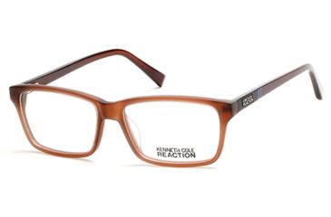 Image of Kenneth Cole KC0777 Eyeglass Frames - Matte Dark Brown Frame Color