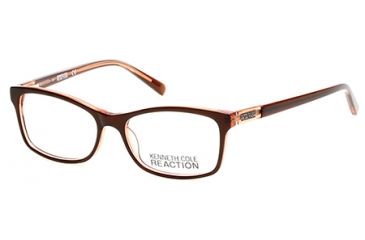 Image of Kenneth Cole KC0781 Eyeglass Frames - Dark Brown Frame Color