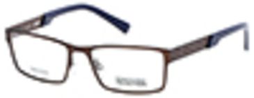 Image of Kenneth Cole KC0782 Eyeglass Frames - Matte Dark Brown Frame Color
