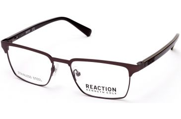 Image of Kenneth Cole KC0797 Eyeglass Frames - Matte Dark Brown Frame Color