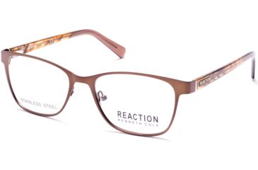 Image of Kenneth Cole KC0804 Eyeglass Frames - Matte Dark Brown Frame Color
