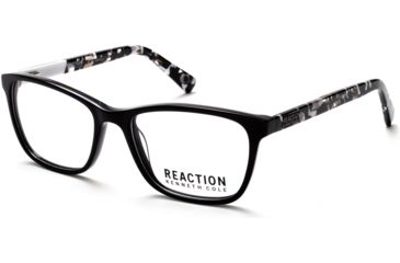Image of Kenneth Cole KC0810 Eyeglass Frames - Shiny Black Frame Color