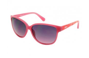 Image of Kenneth Cole KC2720 Sunglasses - Shiny Pink Frame Color, Gradient Smoke Lens Color