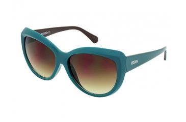 Image of Kenneth Cole KC2721 Sunglasses - Turquise Frame Color, Gradient Brown Lens Color