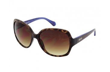 Image of Kenneth Cole KC2724 Sunglasses - Havana Frame Color, Gradient Brown Lens Color