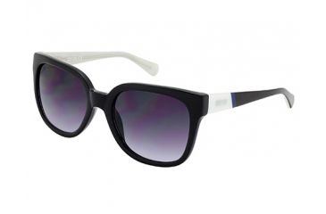 Image of Kenneth Cole KC2729 Sunglasses - Shiny Black Frame Color, Gradient Smoke Lens Color